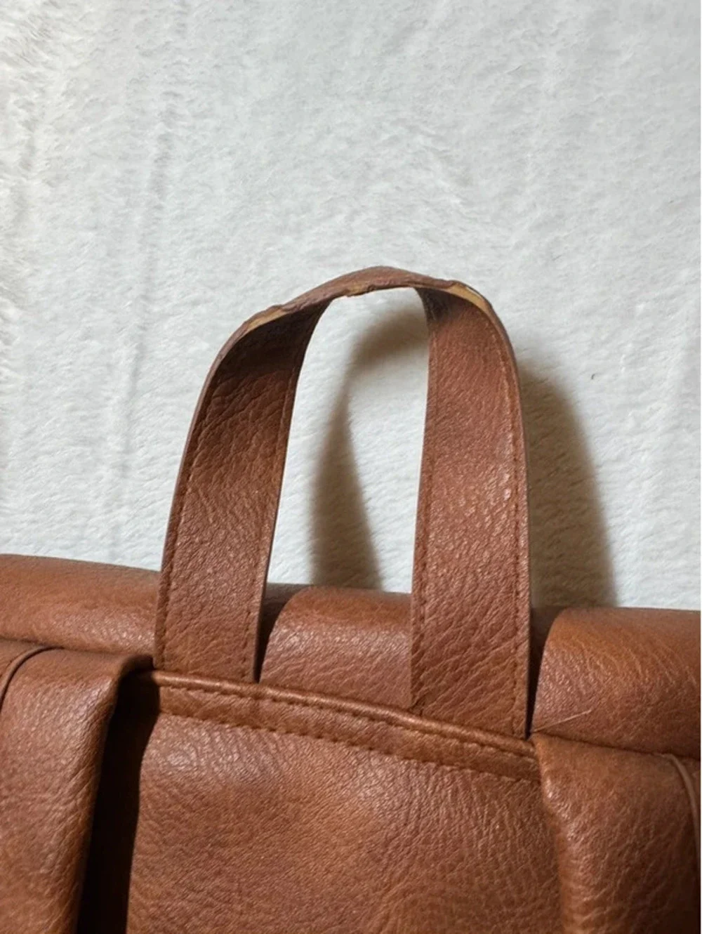 Universal Thread Brown Faux Leather Drawstring Backpack Purse [COPY]
